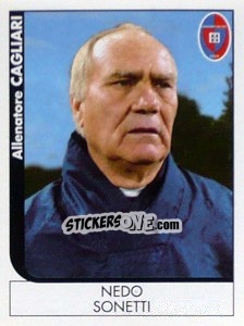 Sticker Nedo Sonetti (Allenatore) - Calciatori 2005-2006 - Panini