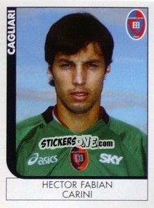 Sticker Hector Fabian Carini - Calciatori 2005-2006 n. 29 - Panini