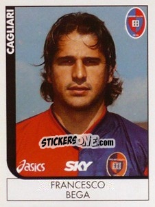 Sticker Francesco Bega - Calciatori 2005-2006 n. 30 - Panini