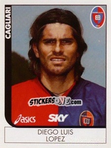 Sticker Diego Luis Lopez - Calciatori 2005-2006 n. 31 - Panini
