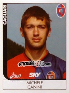 Sticker Michele Canini - Calciatori 2005-2006 n. 32 - Panini