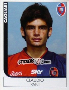 Sticker Claudio Pani - Calciatori 2005-2006 - Panini