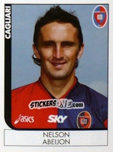 Sticker Nelson Abeijon - Calciatori 2005-2006 n. 36 - Panini