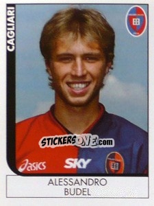 Sticker Alessandro Budel - Calciatori 2005-2006 n. 37 - Panini