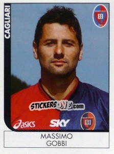 Sticker Massimo Gobbi - Calciatori 2005-2006 - Panini