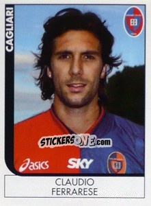 Sticker Claudio Ferrarese - Calciatori 2005-2006 - Panini