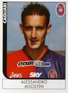 Sticker Alessandro Agostini - Calciatori 2005-2006 n. 40 - Panini