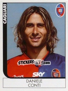 Sticker Daniele Conti - Calciatori 2005-2006 n. 42 - Panini