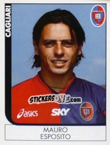 Sticker Mauro Esposito - Calciatori 2005-2006 n. 46 - Panini