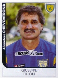 Cromo Giuseppe Pillon (Allenatore) - Calciatori 2005-2006 - Panini