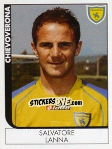 Figurina Salvatore Lanna - Calciatori 2005-2006 - Panini