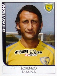Sticker Lorenzo D'Anna - Calciatori 2005-2006 n. 57 - Panini