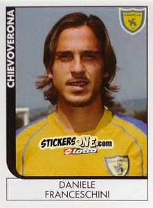 Sticker Daniele Franceschini - Calciatori 2005-2006 n. 62 - Panini