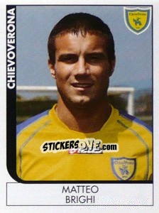 Sticker Matteo Brighi - Calciatori 2005-2006 n. 64 - Panini