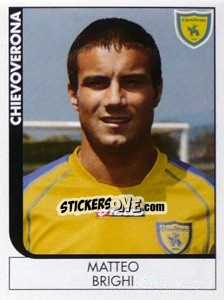 Sticker Matteo Brighi - Calciatori 2005-2006 - Panini