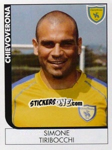 Sticker Simone Tiribocchi - Calciatori 2005-2006 n. 67 - Panini