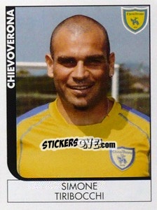 Sticker Simone Tiribocchi - Calciatori 2005-2006 - Panini