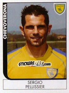 Sticker Sergio Pellissier - Calciatori 2005-2006 n. 68 - Panini