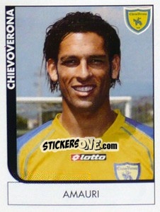 Sticker Amauri - Calciatori 2005-2006 - Panini