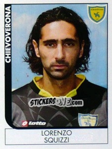 Cromo Lorenzo Squizzi - Calciatori 2005-2006 n. 72 - Panini