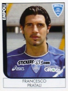 Figurina Francesco Pratali - Calciatori 2005-2006 - Panini