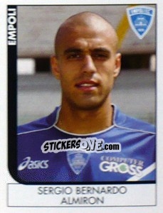Sticker Sergio Bernardo Almiron - Calciatori 2005-2006 n. 84 - Panini