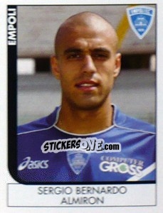 Sticker Sergio Bernardo Almiron - Calciatori 2005-2006 - Panini