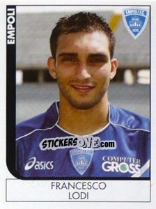 Figurina Francesco Lodi - Calciatori 2005-2006 - Panini