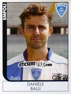 Sticker Daniele Balli - Calciatori 2005-2006 n. 96 - Panini