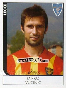 Sticker Mirko Vucinic - Calciatori 2005-2006 n. 215 - Panini