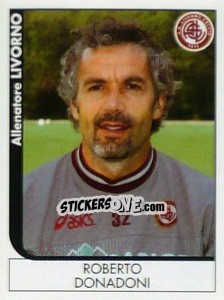 Sticker Roberto Donadoni (Allenatore) - Calciatori 2005-2006 - Panini