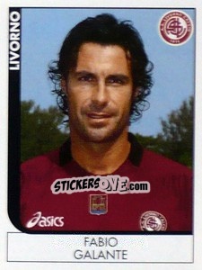 Figurina Fabio Galante - Calciatori 2005-2006 - Panini