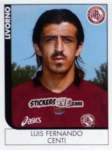 Sticker Luis Fernando Centi - Calciatori 2005-2006 n. 229 - Panini