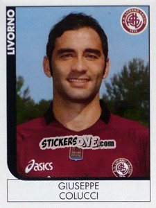 Sticker Giuseppe Colucci - Calciatori 2005-2006 n. 230 - Panini