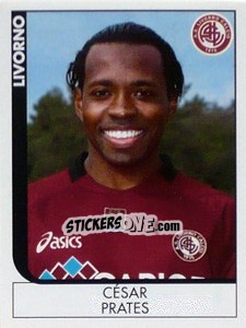 Sticker Cesar Prates - Calciatori 2005-2006 - Panini