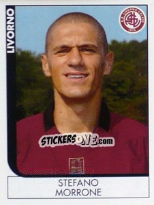 Sticker Stefano Morrone - Calciatori 2005-2006 n. 233 - Panini