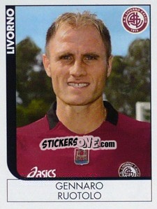 Sticker Gennaro Ruotolo - Calciatori 2005-2006 n. 234 - Panini