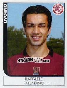Sticker Raffaele Palladino - Calciatori 2005-2006 n. 239 - Panini
