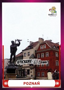 Sticker Poznań - UEFA Euro Poland-Ukraine 2012 n. 7 - Panini