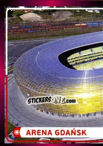 Sticker Arena Gdańsk - UEFA Euro Poland-Ukraine 2012 - Panini