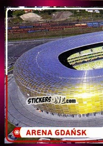 Sticker Arena Gdańsk - UEFA Euro Poland-Ukraine 2012 n. 8 - Panini