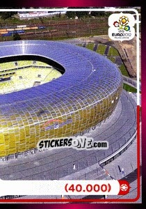 Sticker Arena Gdańsk - UEFA Euro Poland-Ukraine 2012 n. 9 - Panini