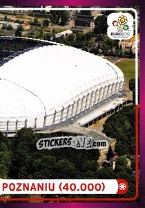 Sticker Stadion Miejski w Poznaniu - UEFA Euro Poland-Ukraine 2012 n. 11 - Panini