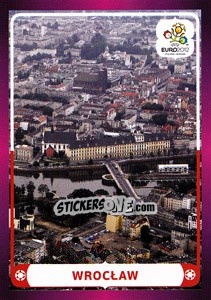 Sticker Wrocław - UEFA Euro Poland-Ukraine 2012 n. 13 - Panini
