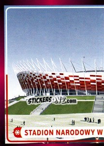 Cromo Stadion Narodowy w Warszawie - UEFA Euro Poland-Ukraine 2012 - Panini