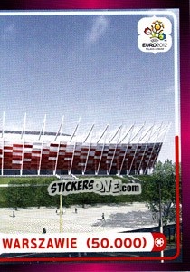 Sticker Stadion Narodowy w Warszawie - UEFA Euro Poland-Ukraine 2012 n. 15 - Panini
