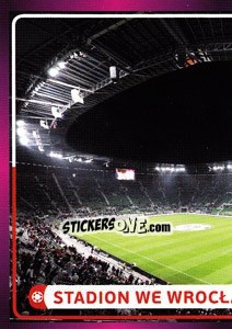 Sticker Stadion we Wrocławiu - UEFA Euro Poland-Ukraine 2012 n. 16 - Panini