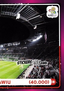 Sticker Stadion we Wrocławiu - UEFA Euro Poland-Ukraine 2012 n. 17 - Panini