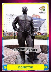 Sticker Donetsk - UEFA Euro Poland-Ukraine 2012 n. 18 - Panini