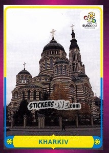 Sticker Kharkiv - UEFA Euro Poland-Ukraine 2012 n. 19 - Panini